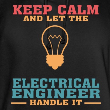 Abschluss Hoodie - Lustiges Elektrotechnik-Zitat für Elektrotechnik