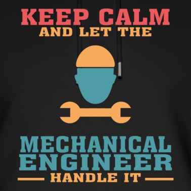 Abschluss Hoodie - Lustiges Maschinenbau-Zitat für Mechanical