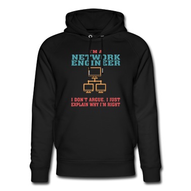 Abschluss Hoodie - Lustiges Network Engineering Angebot für Network Engine