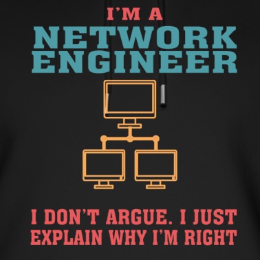 Abschluss Hoodie - Lustiges Network Engineering Angebot für Network Engine