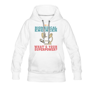 Abschluss Hoodie - Lustiges Biomedizintechnik-Zitat für Biomedizin