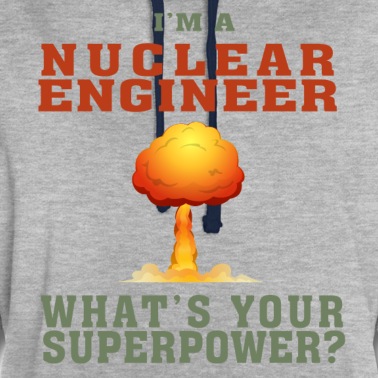 Abschluss Hoodie - Lustiges Nukleartechnik-Zitat für Nuclear Engine