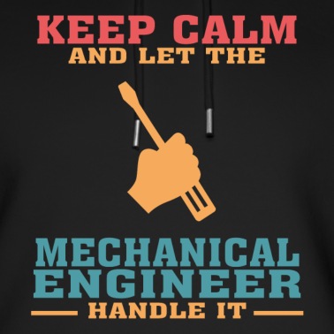 Abschluss Hoodie - Lustiges Maschinenbau-Zitat für Mechanical