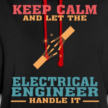 Abschluss Hoodie - Lustiges Elektrotechnik-Zitat für Elektrotechnik