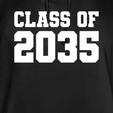 Abschluss Hoodie - Klasse von 2035 Jungen zur�ck zum Schulkindergarte