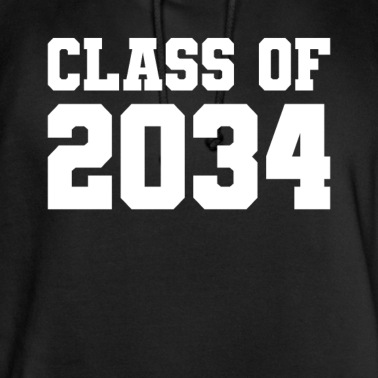 Abschluss Hoodie - Klasse von 2034 Jungen zur�ck zum Schulkindergarte