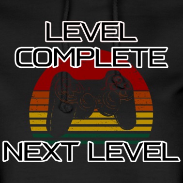 Abschluss Hoodie - Level complete next level