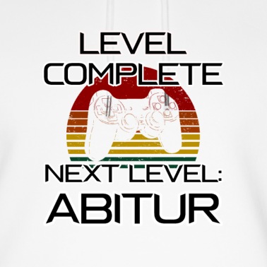 Abschluss Hoodie - Level complete next level Abitur