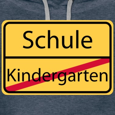 Abschluss Hoodie - Ortsschild Schule