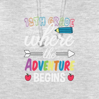 Abschluss Hoodie - 12. KLASSE, IN DER DAS ABENTEUER BEGINNT