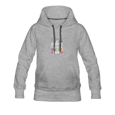 Abschluss Hoodie - 8. KLASSE, IN DER DAS ABENTEUER BEGINNT