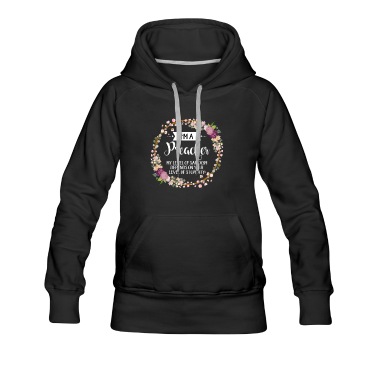 Abschluss Hoodie - Ich bin ein Prediger, von dem mein Sarkasmus abhängt