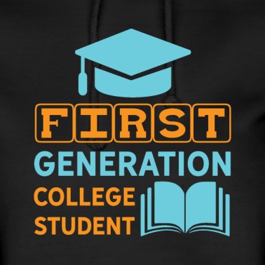 Abschluss Hoodie - College-Absolvent der ersten Generation