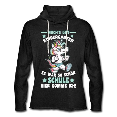 Abschluss Hoodie - Schulanfang Einschulung Schulkind Erste Klasse Ein