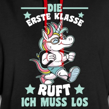 Abschluss Hoodie - Einschulung Kita Abschied Schulkind Erste Klasse E