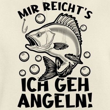 Abschluss Hoodie - Mir Reicht s Ich Geh Angeln