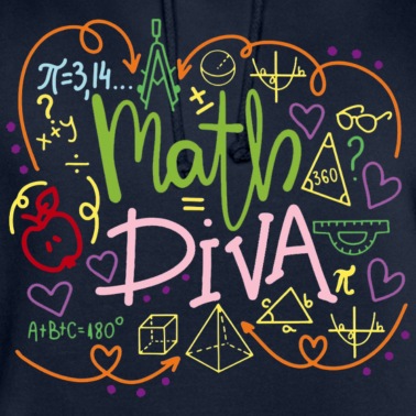 Abschluss Hoodie - Mathe Diva /Math Diva