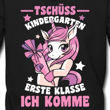 Abschluss Hoodie - Tschüss Kindergarten Ich Glitzer Jetzt In Der Schu