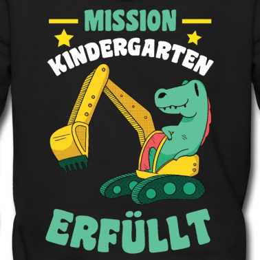 Abschluss Hoodie - Schulkind Erstklassig Erste Klasse Dinosaurier Bag