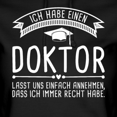 Abschluss Hoodie - Doktoren Doktorand Promotion Abschluss Doktor