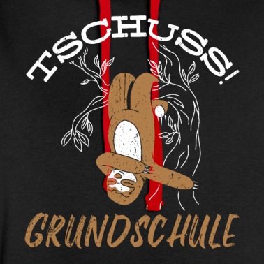 Abschluss Hoodie - Tschüss Grundschule Abschluss Dabbing Faultier Ges