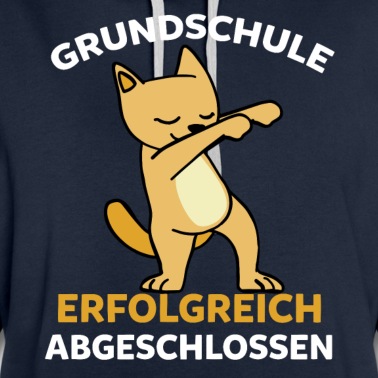 Abschluss Hoodie - Grundschulabschluss Katze Kater Grundschule Abschl