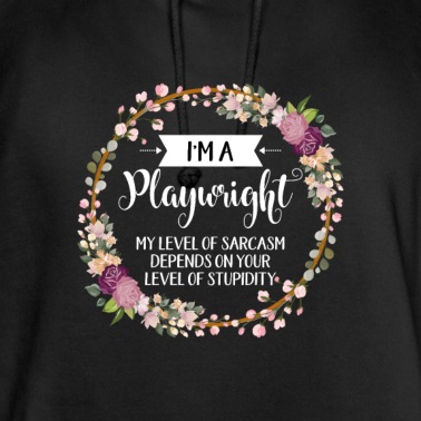 Abschluss Hoodie - Ich bin ein Dramatiker, von dem mein Sarkasmus abhängt