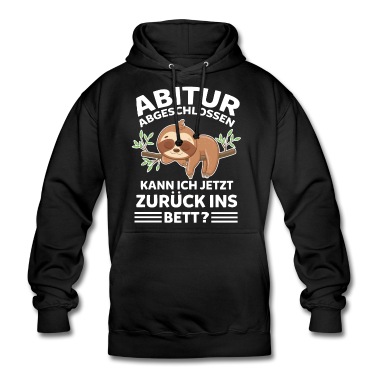 Abschluss Hoodie - Faultier Gymnasium Abschluss Schüler Gymnasiast Ab