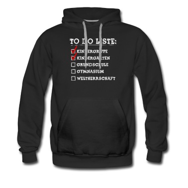 Abschluss Hoodie - TO DO liste für Grundschule Einschulung 1. Klasse