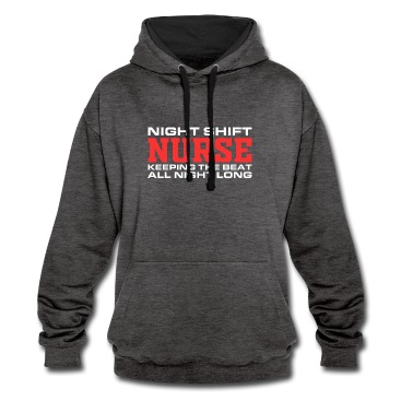Abschluss Hoodie - NIghtshift Krankenschwester Medizin CNA Friedhof M