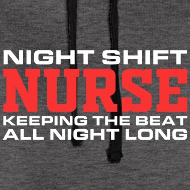 Abschluss Hoodie - NIghtshift Krankenschwester Medizin CNA Friedhof M