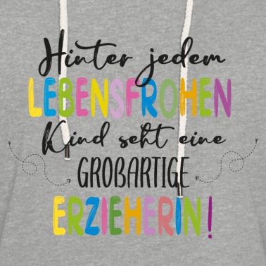 Abschluss Hoodie - Grossartige Erzieherin KIGA