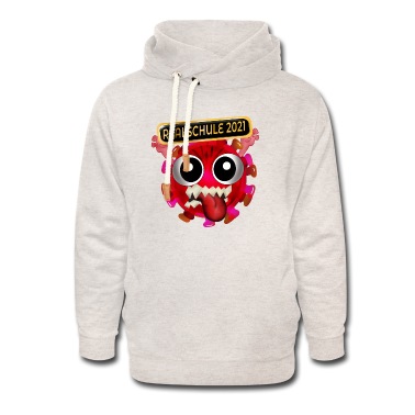 Abschluss Hoodie - Realschule SCHULABSCHLUSS 2021 VIRUS CARTOON