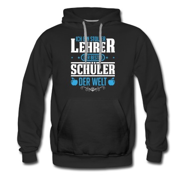 Abschluss Hoodie - Stolzer Lehrer der besten Schüler der Welt Spruch