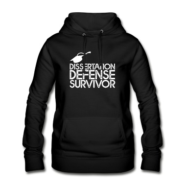 Abschluss Hoodie - Dissertation Defense Survivor 3