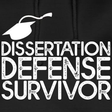 Abschluss Hoodie - Dissertation Defense Survivor 3