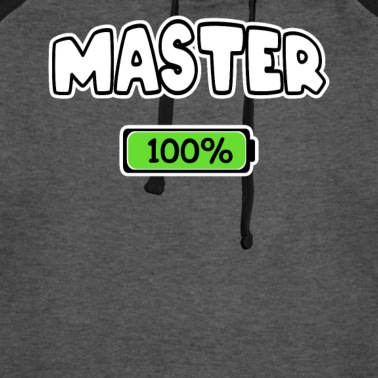 Abschluss Hoodie - Master Master 100% Abschluss Studium