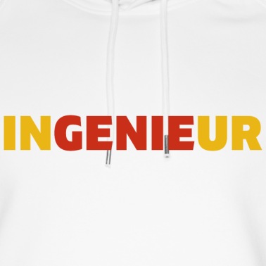 Abschluss Hoodie - Ingenier Genie Engineer Maschinenbau Student