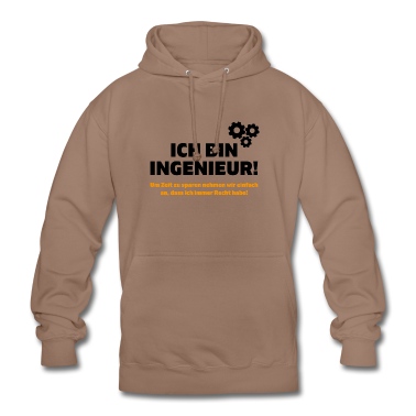 Abschluss Hoodie - Ich bin Ingenieur Maschinenbau Student Geschenk