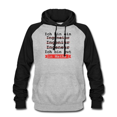 Abschluss Hoodie - Ich bin gut in Mathe Ingenieur Maschinenbau