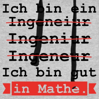 Abschluss Hoodie - Ich bin gut in Mathe Ingenieur Maschinenbau