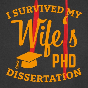 Abschluss Hoodie - Ehefrau Phd Abschluss Spruch Geschenk