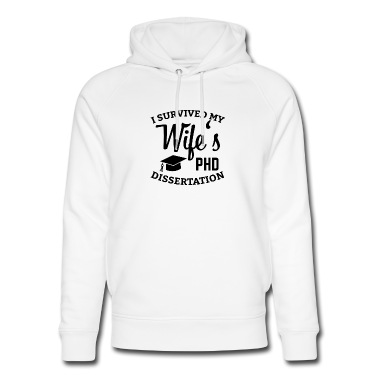 Abschluss Hoodie - Ehefrau Phd Abschluss Spruch Geschenk