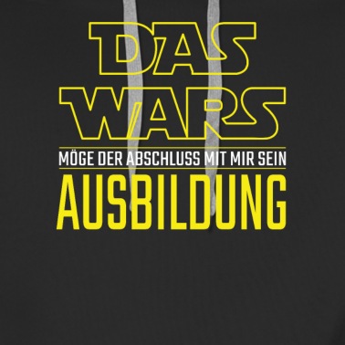 Abschluss Hoodie - Das Wars Ausbildung Azubi Lehrling Fertig Geschenk