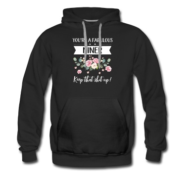 Abschluss Hoodie - Du bist ein fabelhafter Miner Keep That Shit Up!, Miner