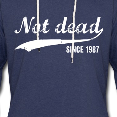 Abschluss Hoodie - Nicht tot seit 1987 Lustiger Geburtstag