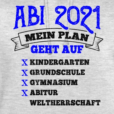 Abschluss Hoodie - Abi 2021 Abiturient Abitur Geschenk Vintage Abschl