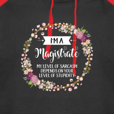 Abschluss Hoodie - Ich bin ein Magistrat Mein Niveau des Sarkasmus hängt von