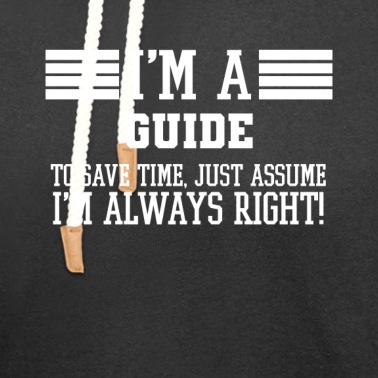 Abschluss Hoodie - Guide Geschenk, ich bin ein Leitfaden, um Zeit zu sparen nur annehmen