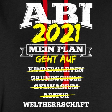 Abschluss Hoodie - Abi 2021 Abiturient Abitur Geschenk Vintage Abschl